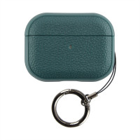 Airpods Pro 2 Case Leather Ring  — Dark Green