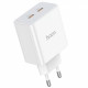 Home Charger 35W 2 PD QC3.0 Hoco C108A — White