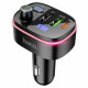 Fm Transmitter MP3 | Car Charger | 3.0A | PD20W | 2U — Hoco E62  — Black