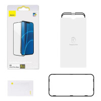 Захисне скло Baseus (SGBL060102) 0.3mm Full-glass Crystal iPone X ; XS ; 11 Pro 5.8" (2pcs/pack+Pasting Artifact)