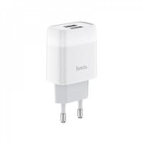 Home Charger | 2.4A | 2U — Hoco C73A — White