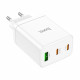 Home Charger 35W 2 PD QC3.0 Hoco N33 — White