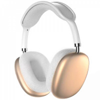 Навушники Bluetooth Max — White-Gold