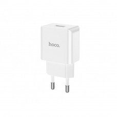 Home Charger | 2.1A | QC3.0 — Hoco C106A — White