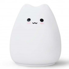 Ночной светильник Little Cat Silicone LED Light Multicolors — Design 01