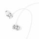 3.5 mm Earphones With Mic —Hoco M106 — Metal Gray