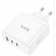 Home Charger | 65W | 2PD | QC3.0 — Hoco N30 — White