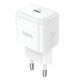 Home Charger 30W PD Hoco N32 Glory — white