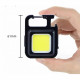 Ліхтарик F04 COB rechargeable keychain Light Micro USB