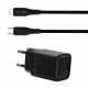 Home Charger | 20W | QC3.0 | Type C To Lightning Cable (1m) — Veron TC-099