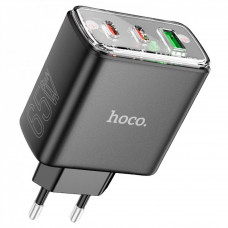 Home Charger | 65W | GaN | QC 3.0 — Hoco CS44A  — Black