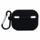 Airpods Case 1/2 Fabric Pattern — Black