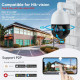 IP Camera 8MP HD-IP POE AI Smart PTZ - Model: PT-IP54F (IP66)