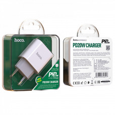 Home Charger 20W PD3.0 Hoco C76A Plus — White