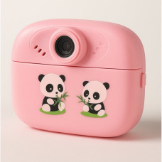 Фотоаппарат детский Y80 — Panda Pink
