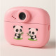 Фотоаппарат детский Y80 — Panda Pink