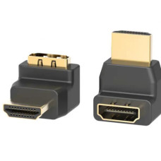 Переходник 90°HDMI M-F  Adapter