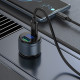 Car Charger | 45W | QC3.0 — Hoco Z57B — Metal gray