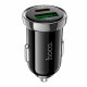 Car Charger 20W PD QC3.0 Hoco Z44 — Black