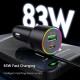 Car Charger 83W 1U 1C Earldom ES-CC44