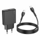 Home Charger 20W PD3.0 C to C Cable (1m) Hoco N37 — Black