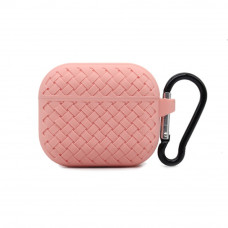 Airpods Pro Case — Fabric Pattern — Pink