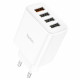 Home Charger | 28.5W | 4U | QC3.0 — Hoco C102A — White