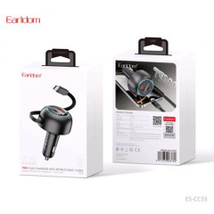 Car Charger 75W1U 1C Earldom ES-CC55