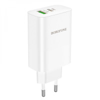 Home Charger 65W PD 1U Borofone BN10 — White