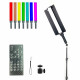 Лампа LED видео Handheld Fill Light Stick SL-60 RGB I 1m cable with adapter I1pc battery 4400mA I Remote I Barn door light shield I Carry bag