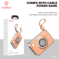 Power Bank 10000 mAh — Earldom ET-PD56  — Brown