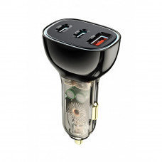 Car Charger 30W 2 PD QC3.0 WiWU PC700 — Black