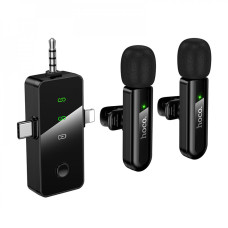 Wireless Digital Microphone — Hoco L20C Fair (iP/Type-C/3.5)