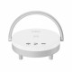 Wireless Charger 15W Earldom ET-WC28 LED Bluetooth Speaker White