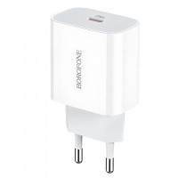 Home Charger 20W PD3.0 Borofone BA38A Plus — White