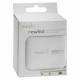 Home Charger 2.1A 2U Lightning Cable (1m) Apple Moshi White