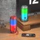 Портативна колонка Borofone BR25 Crazy sound colorful luminous — Red