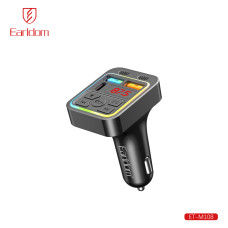 Fm Modulator MP3 | Car Charger | 3.1A | 2U | 1C — Earldom ET-M108