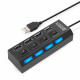 USB HUB Power Button ; USB 2.0 To 4 USB