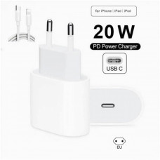 Home Charger 20W PD USB C to Lightning Cable (1m) Apple MHJ83ZM/A