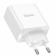 Home Charger 35W 2 PD QC3.0 Hoco C108A — White