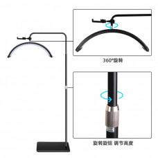 Бестеневая LED лампа HD-M6X 36W 180cm сolor 3000K-6000K 58cm