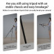 Tripod Stand Multifunctional (1.90m)  | Rtako VT-990S