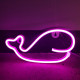 Ночной светильник Neon Sign — Whale