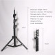 Tripod Stand Multifunctional (1.35m)  | FB135 Frosted Bracket