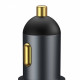 Car Charger 120W 1U 1C Baseus (CCBT-C0G) Share Together Fast Charge with Cigarette Lighter Expansion Port Gray