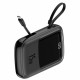 Power Bank 20000 mAh 15W Digital Display Baseus (PPQD-G) — PPQD-G01 Black