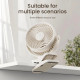 Портативный мини вентилятор WT-RD23  — White
