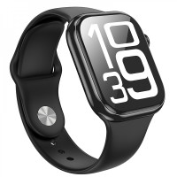 Smart Sports Watch (Call Version) — Hoco Y30 — Black