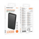 Power Bank 10000 mAh — Borofone BJ80 22.5W+PD20W — Black